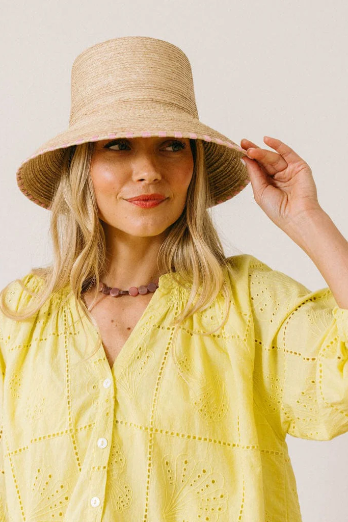 CAMILA BUCKET HAT - Hats - Sassanova