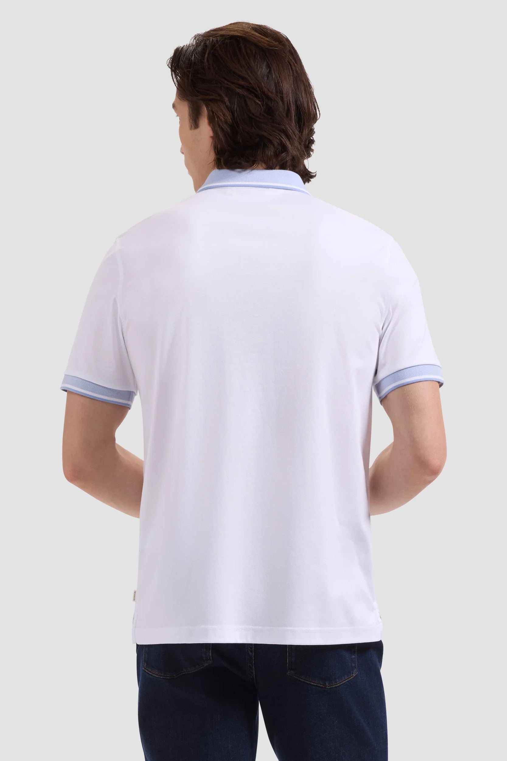 SHORT SLEEVE THREE BUTTON POLO - Polos - Novaman