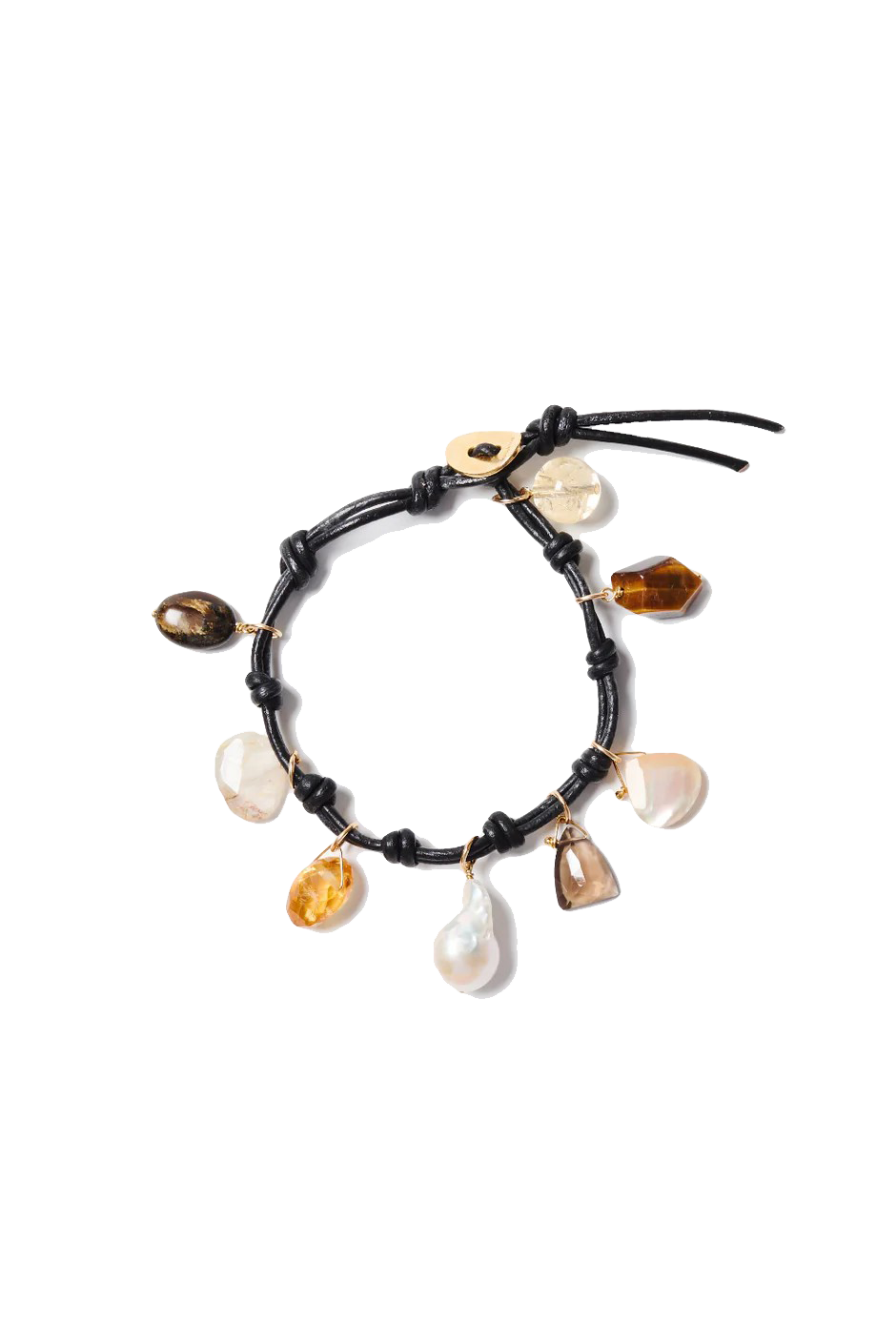 GEMMA CHARM BRACELET - Bracelets - Sassanova
