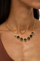 ELLIE MULTI BEZEL NECKLACE
sassanova