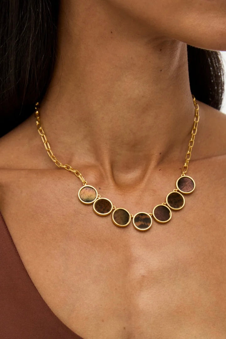 ELLIE MULTI BEZEL NECKLACE
sassanova