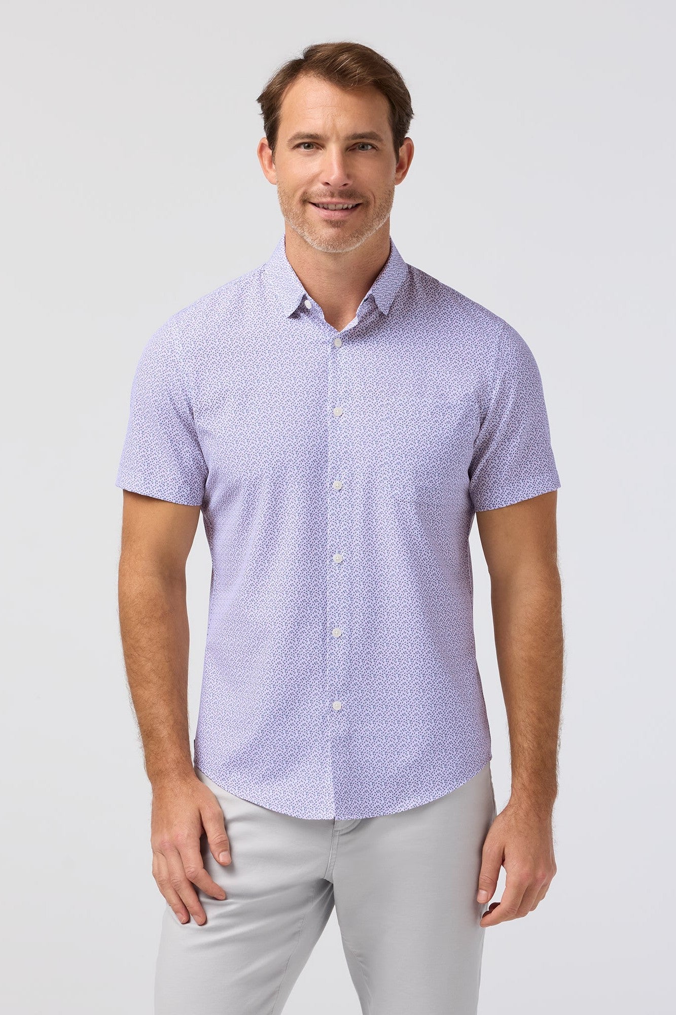 LEEWARD SHORT SLEEVE DRESS SHIRT - Short Sleeved Shirts - Novaman