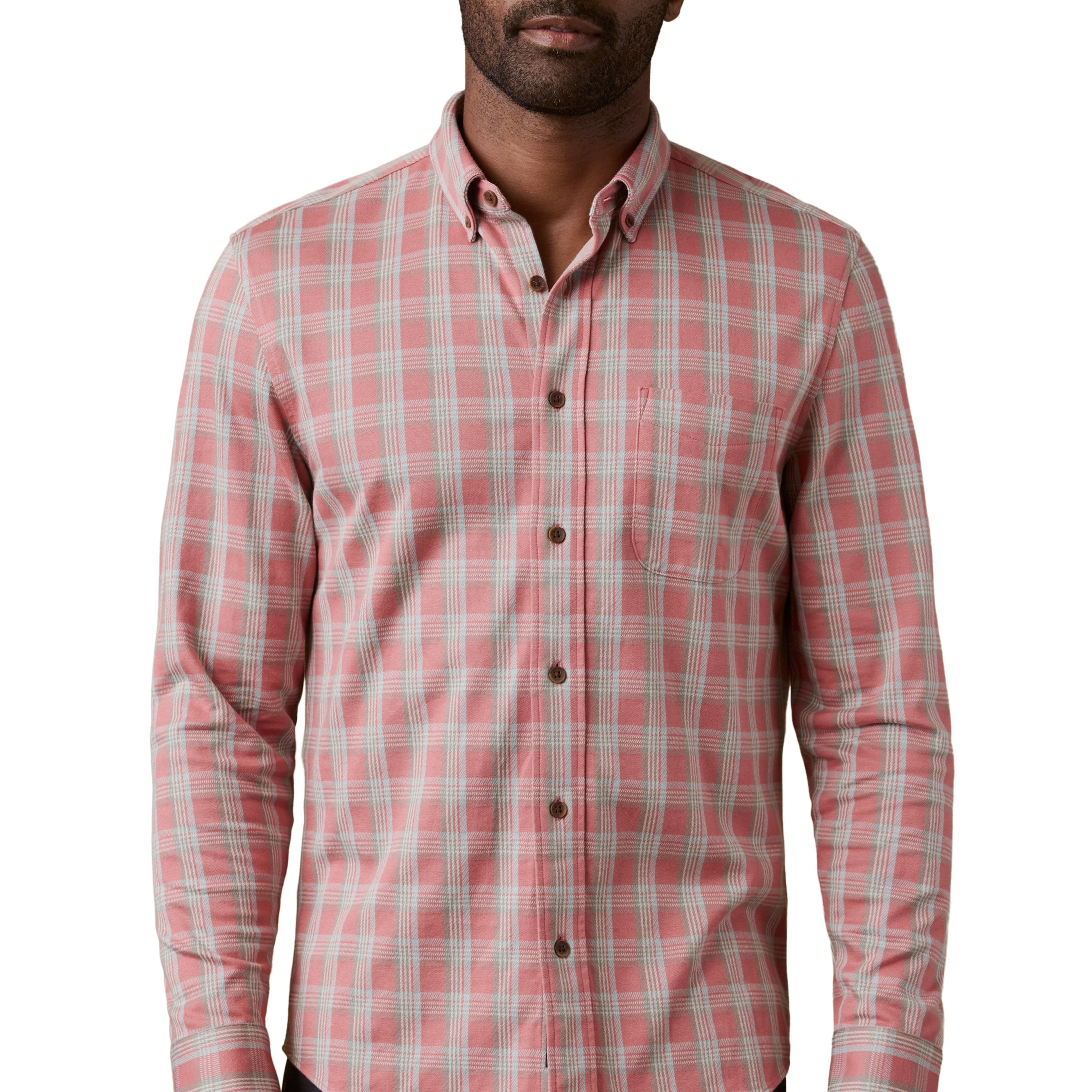 COASTLINE KNIT SHIRT - Long Sleeved Shirts - Novaman