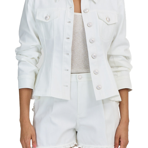 DENIM GINA JACKET - Jackets - Sassanova