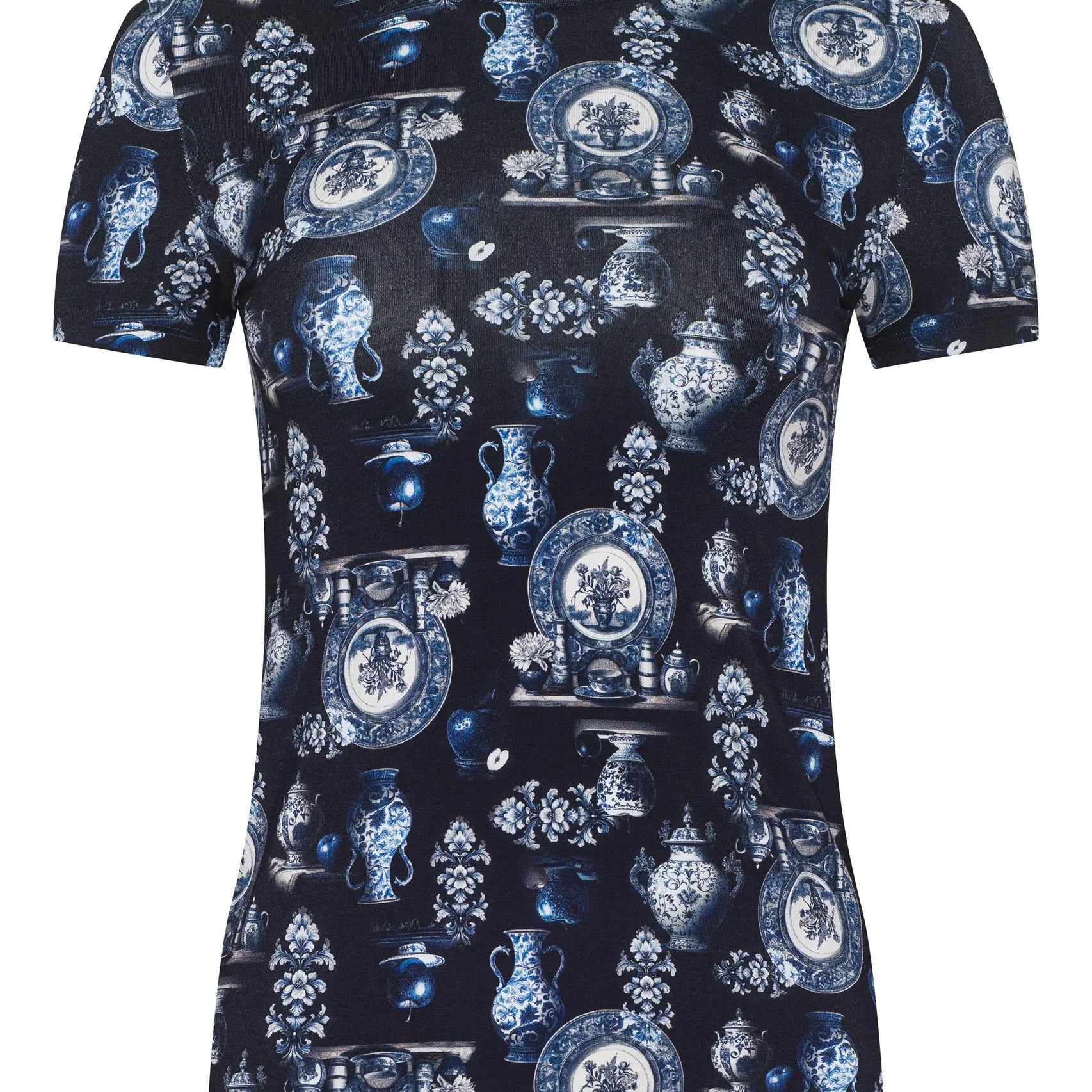 RESSI SS PORCELAIN TEE - Sassanova