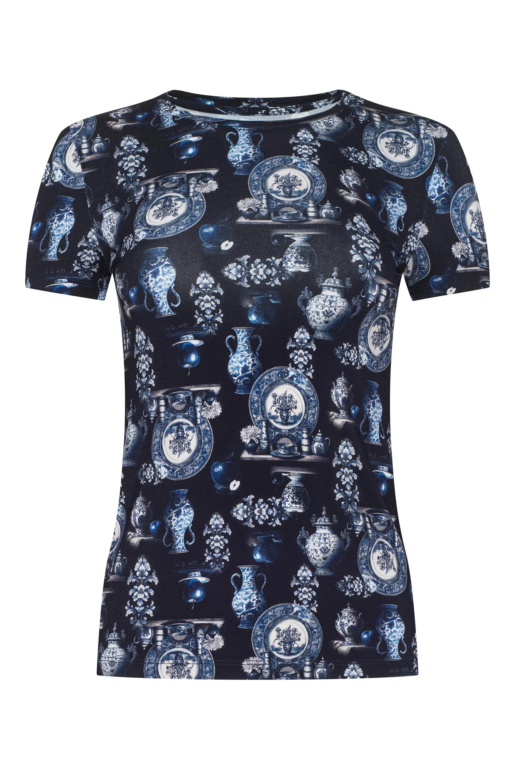 RESSI SS PORCELAIN TEE - Sassanova