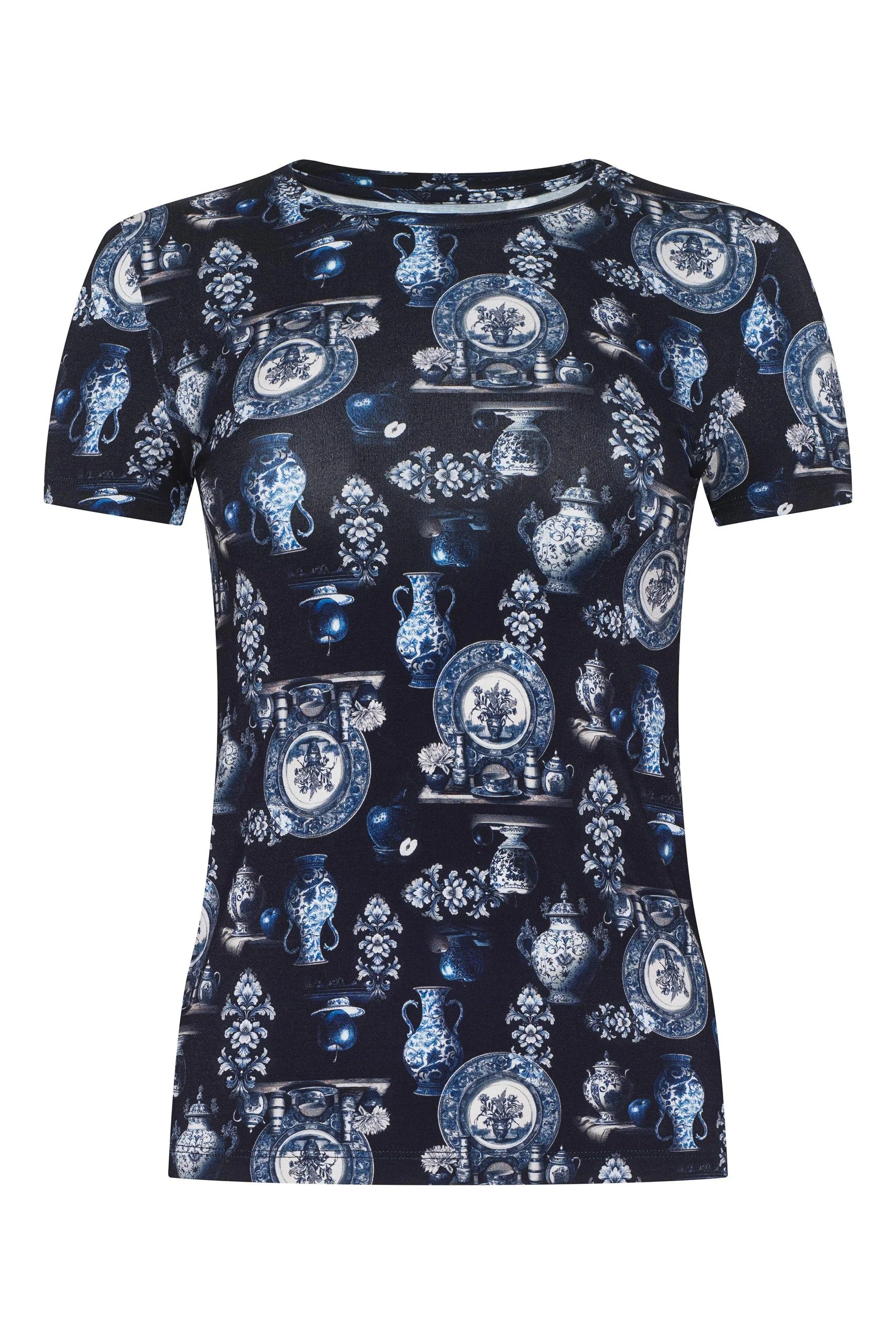 RESSI SS PORCELAIN TEE - Sassanova