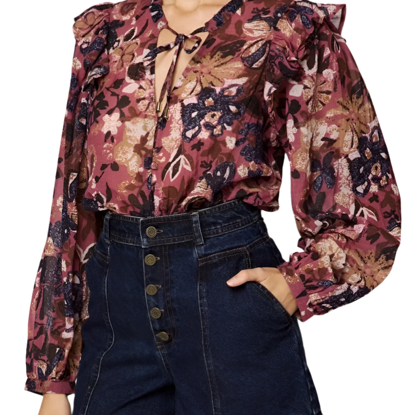 PRIYA BLOUSE - Blouses - Sassanova