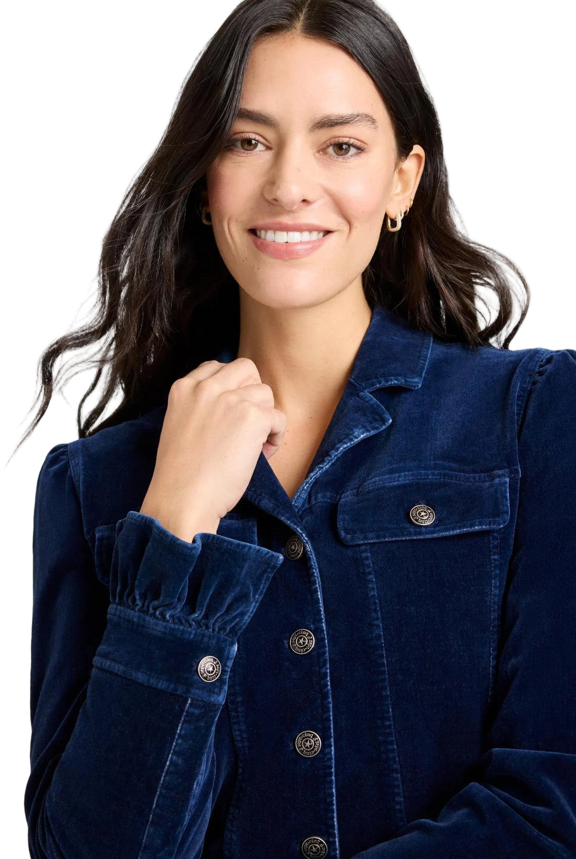 VELVET DENIM DERYN JACKET-sassanova