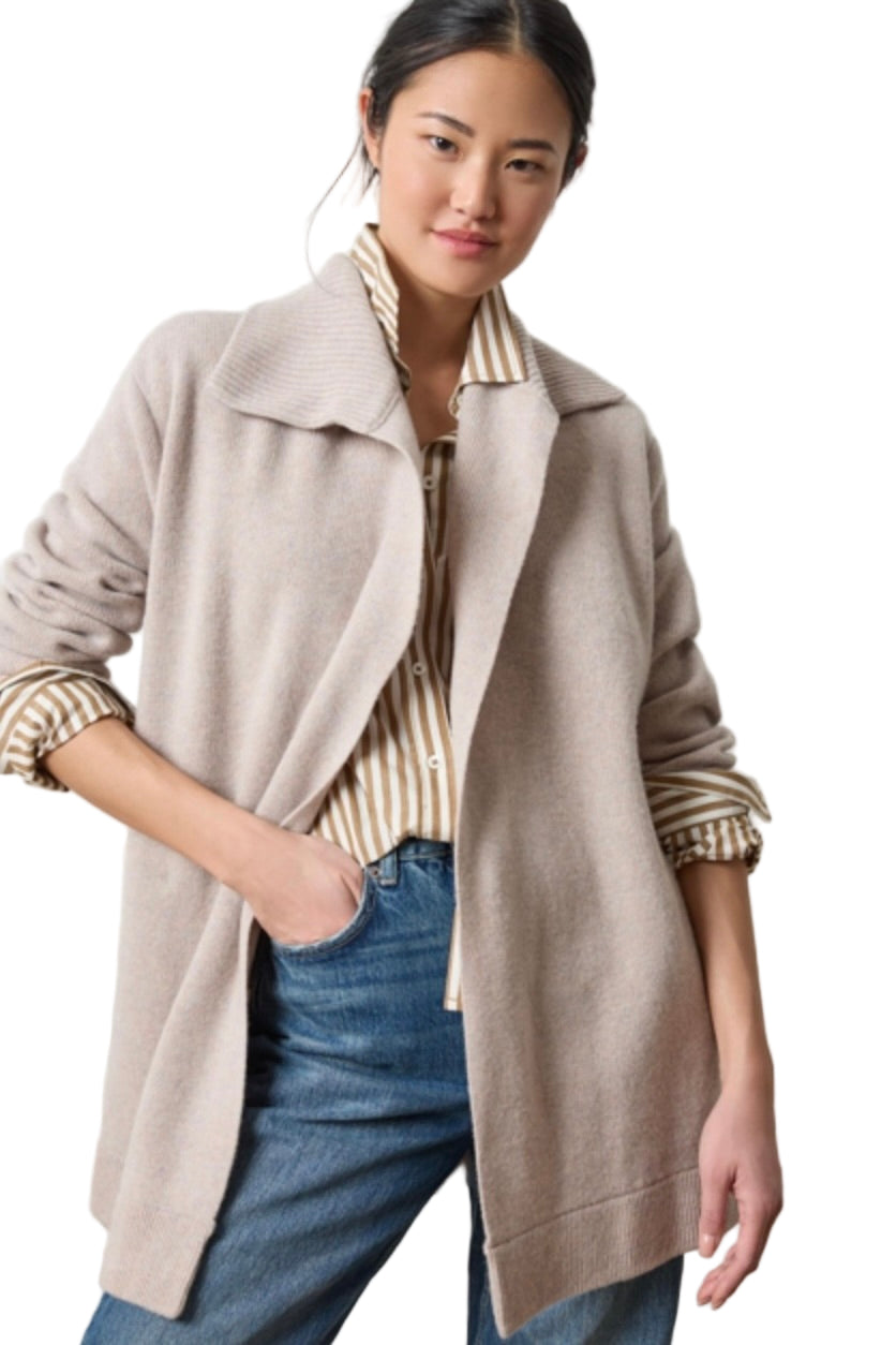 NOTCH COLLAR OPEN CARDIGAN (PA3081)
sassanova