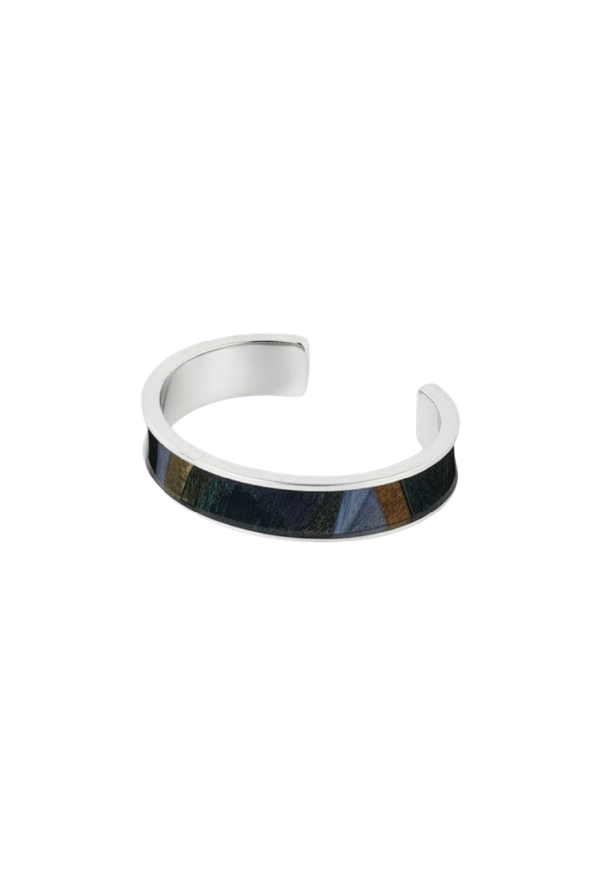 LILLIAN THIN SILVER CUFF Sassanova