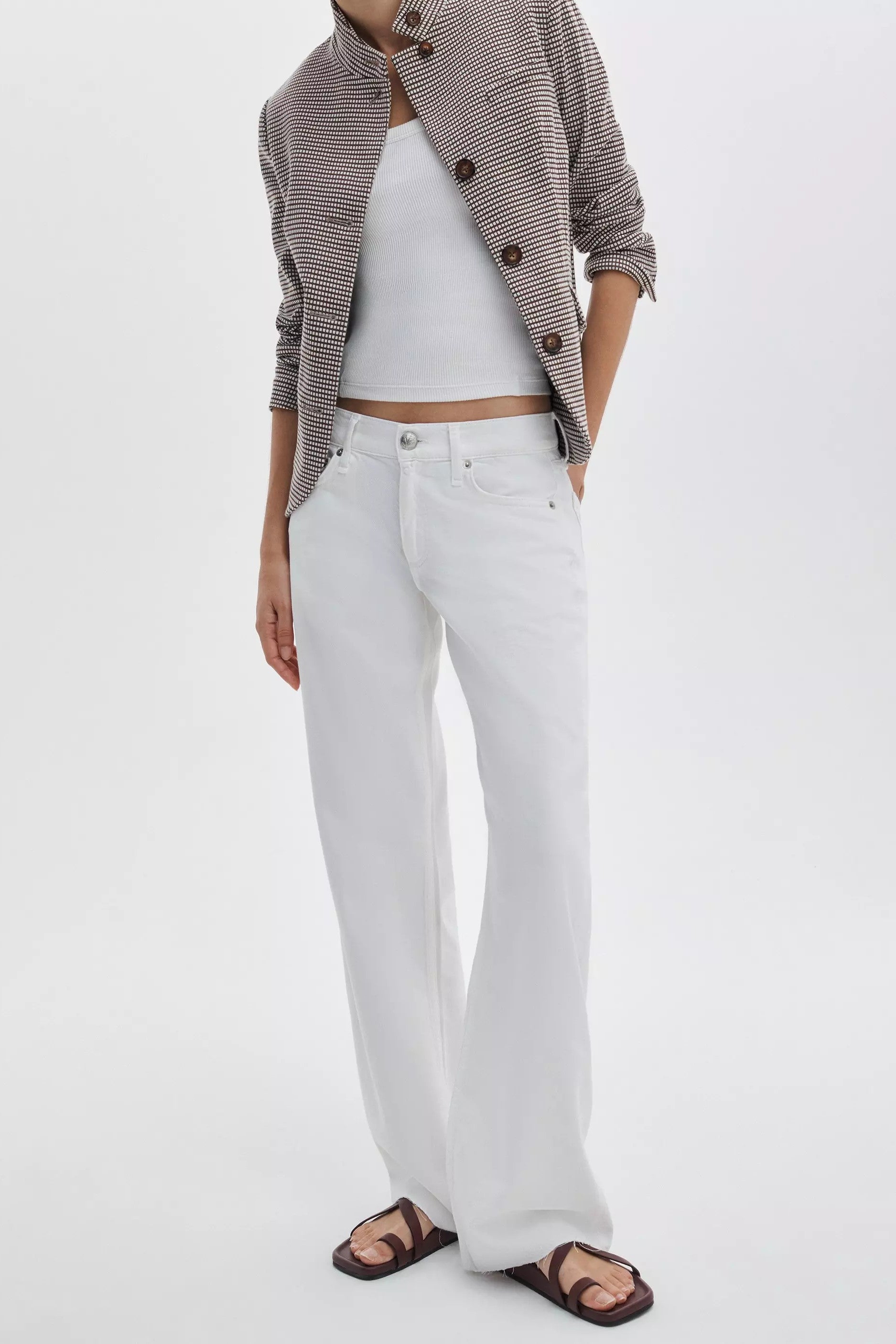 FEATHERWEIGHT SAIGE FULL STRAIGHT - Jeans - Sassanova