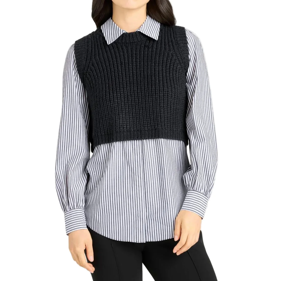 MARA SHAKER PULLOVER - Sweaters - Sassanova