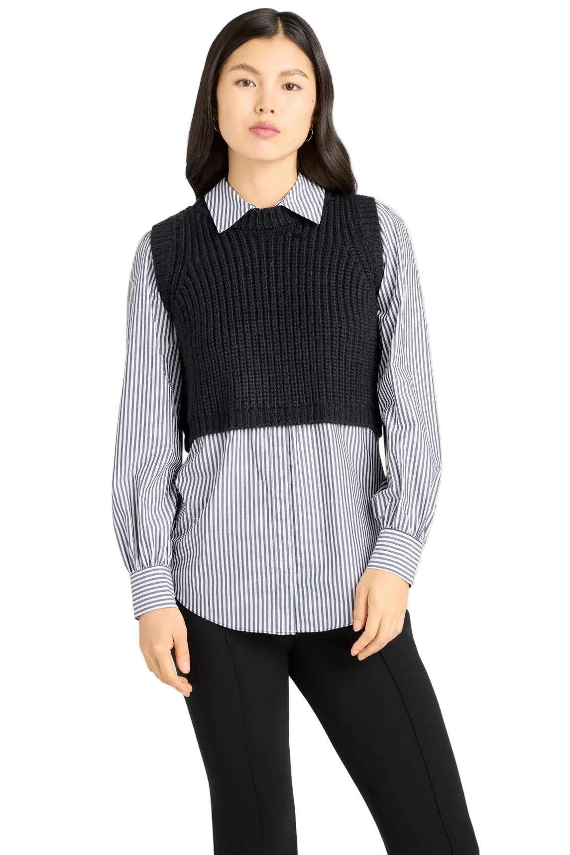 MARA SHAKER PULLOVER - Sweaters - Sassanova