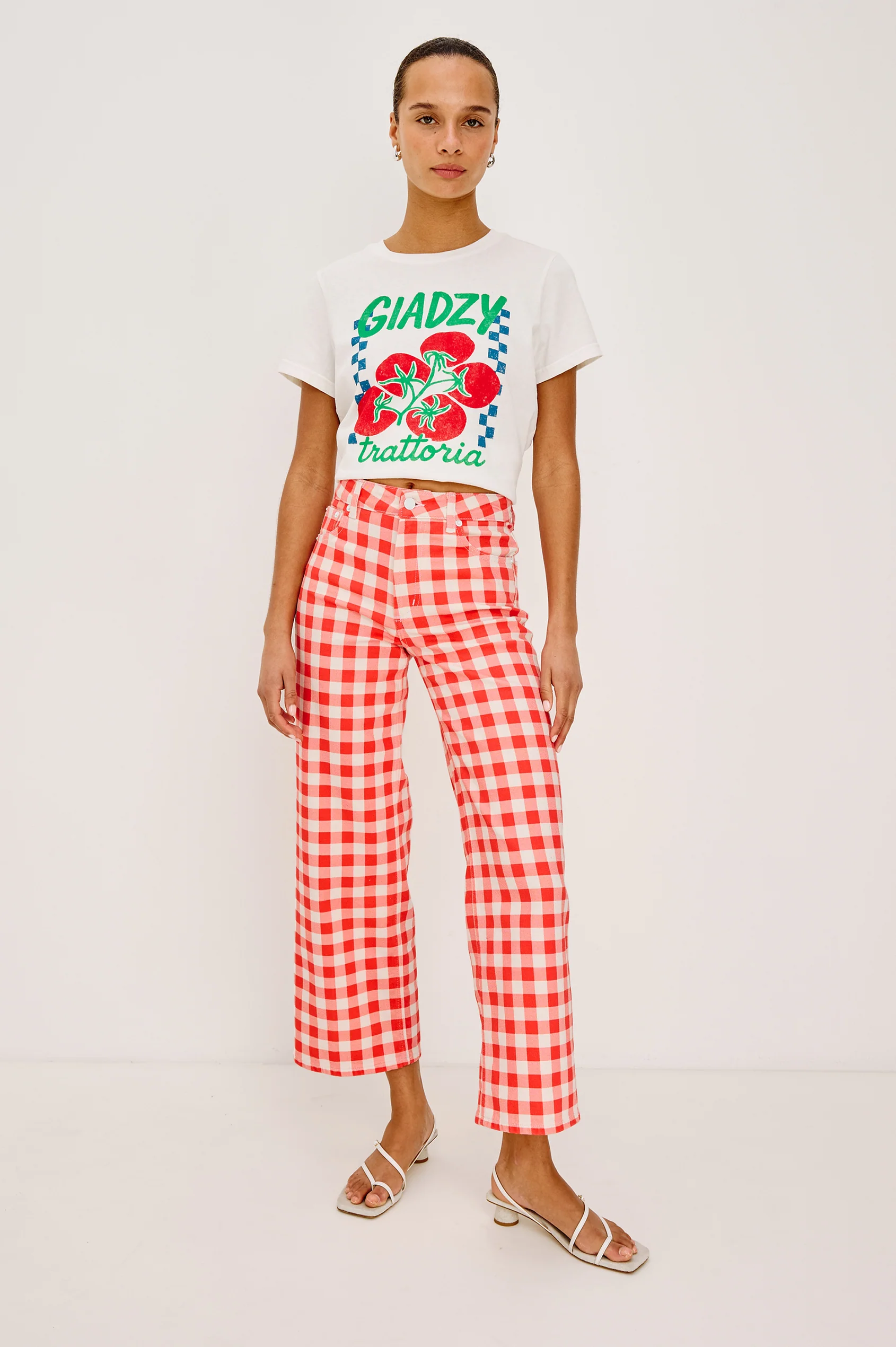 GETTY CROP - Pants - Sassanova
