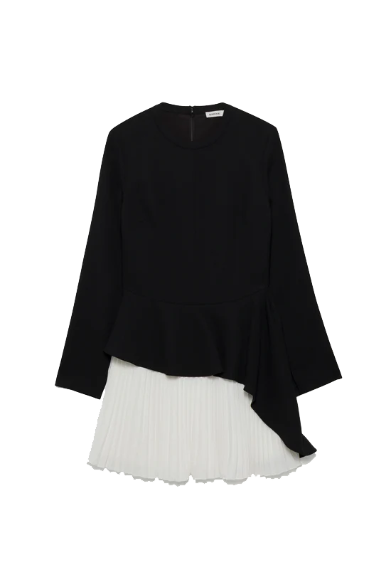 AMBERLY L/S MINI DRESS - Dresses - Sassanova