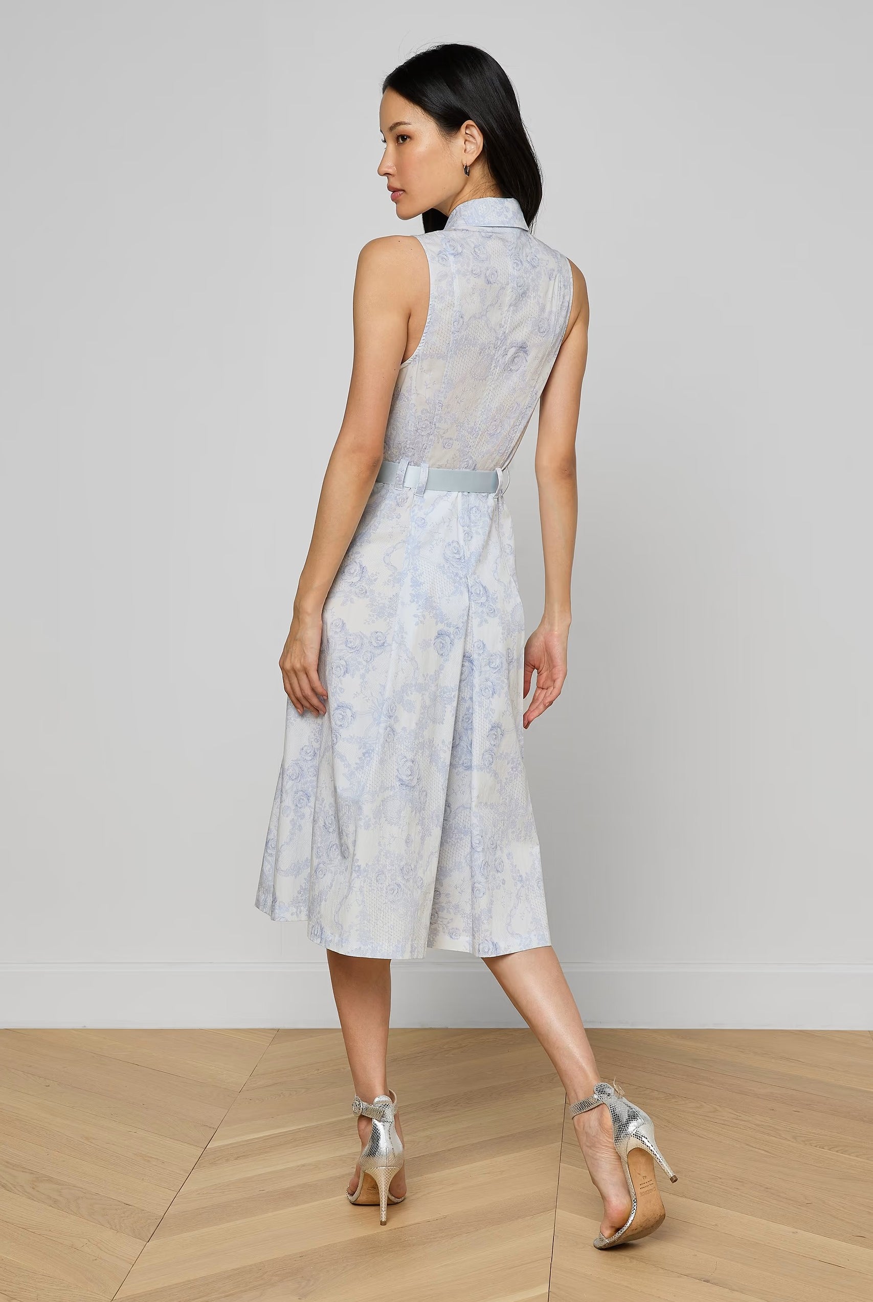 KYLO BELTED SHIRT DRESS - SASSANOVA