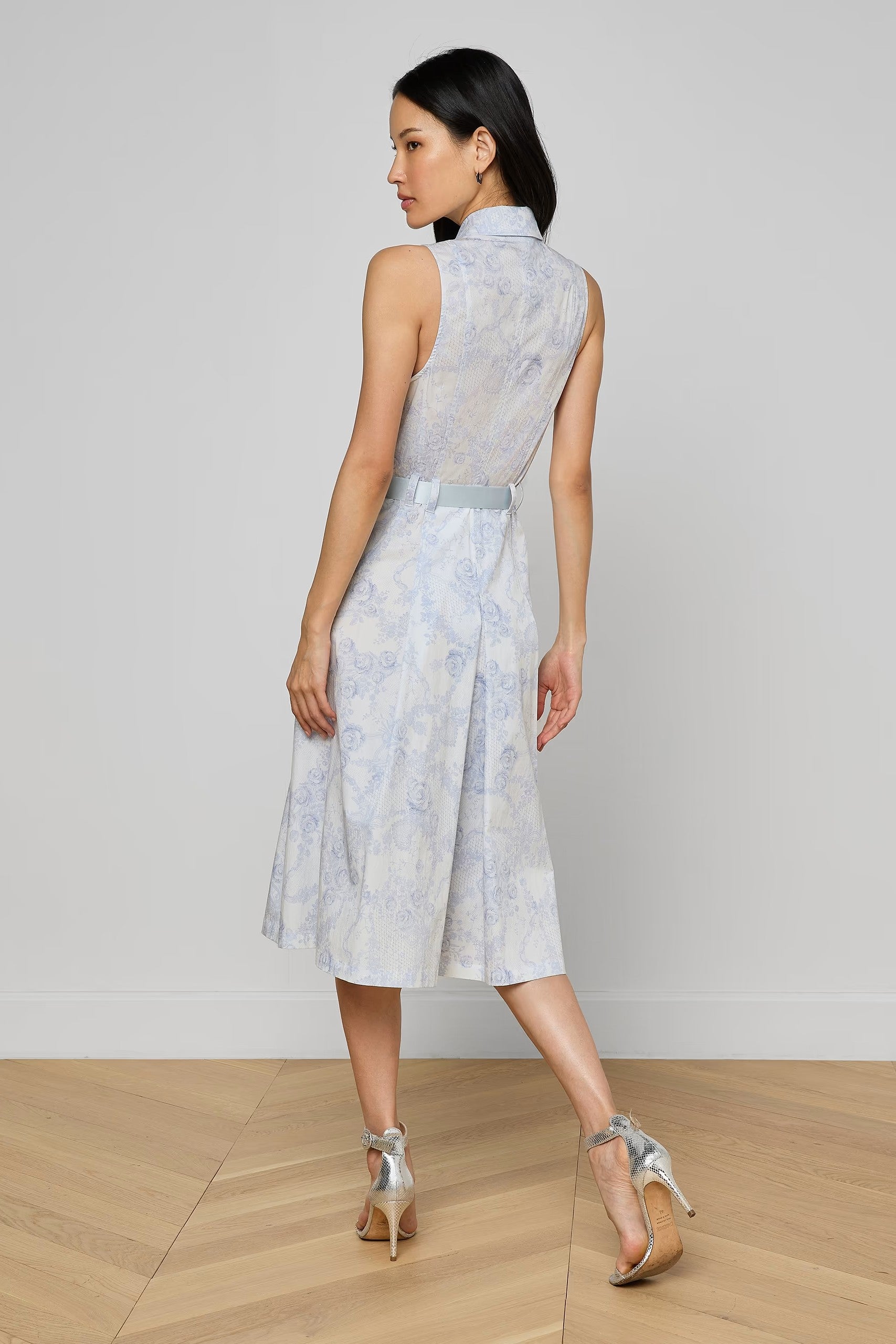 KYLO BELTED SHIRT DRESS - SASSANOVA