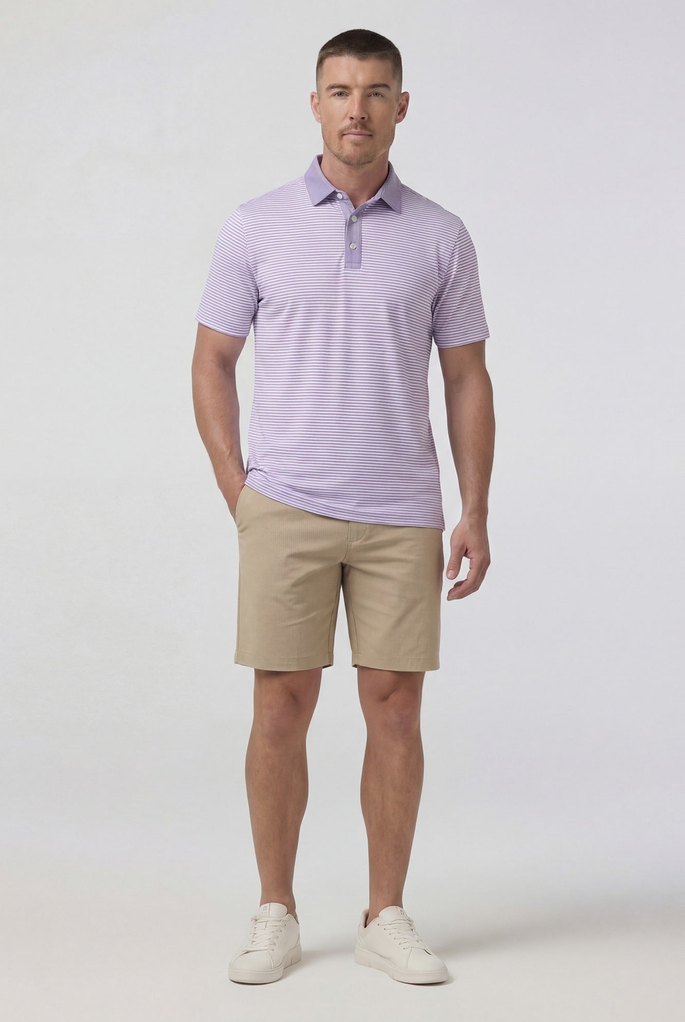 VERSA STRIPED POLO - Polos - Novaman