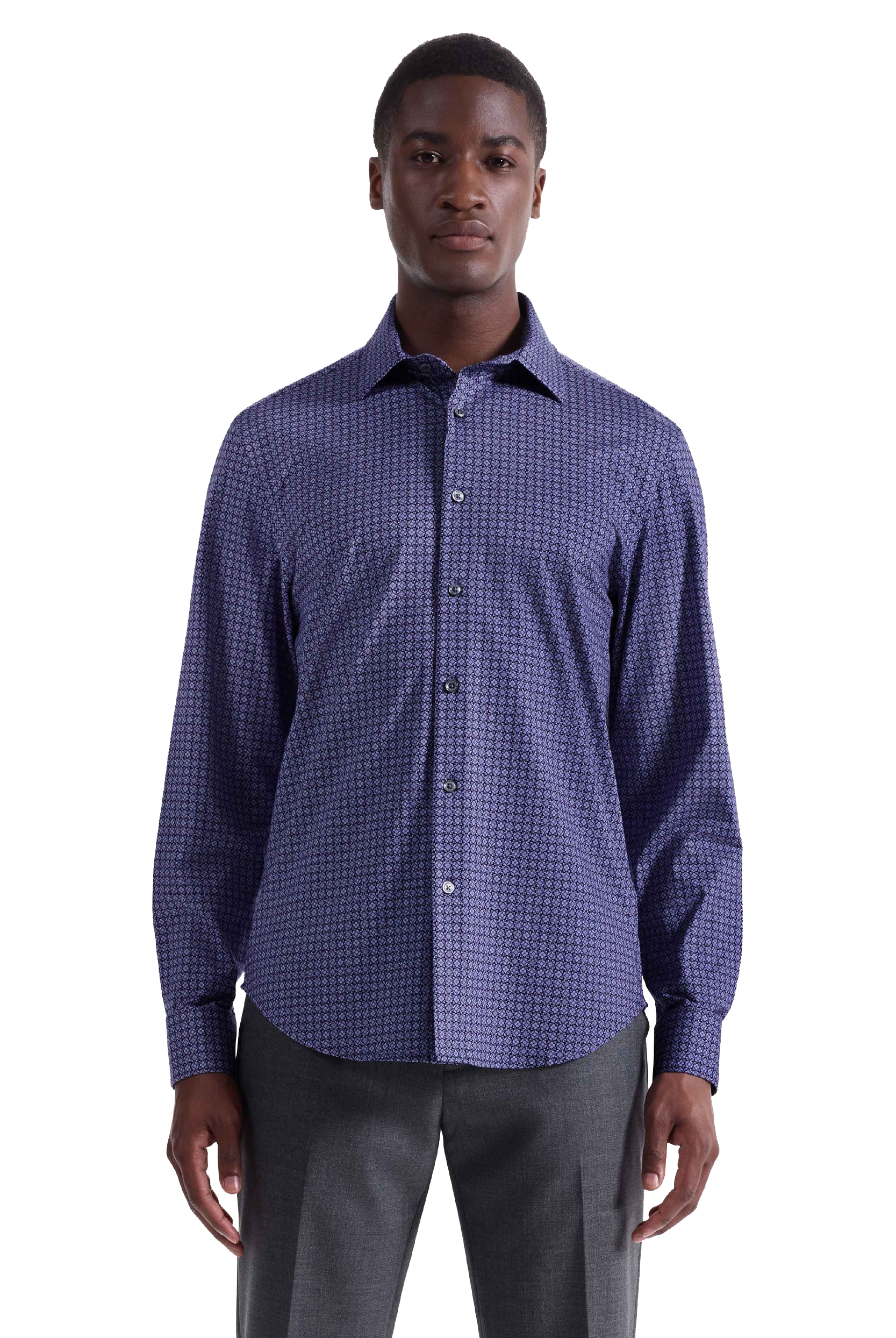 OOOHCOTTON JAMES LS SHIRT - Long Sleeved Shirts - Novaman