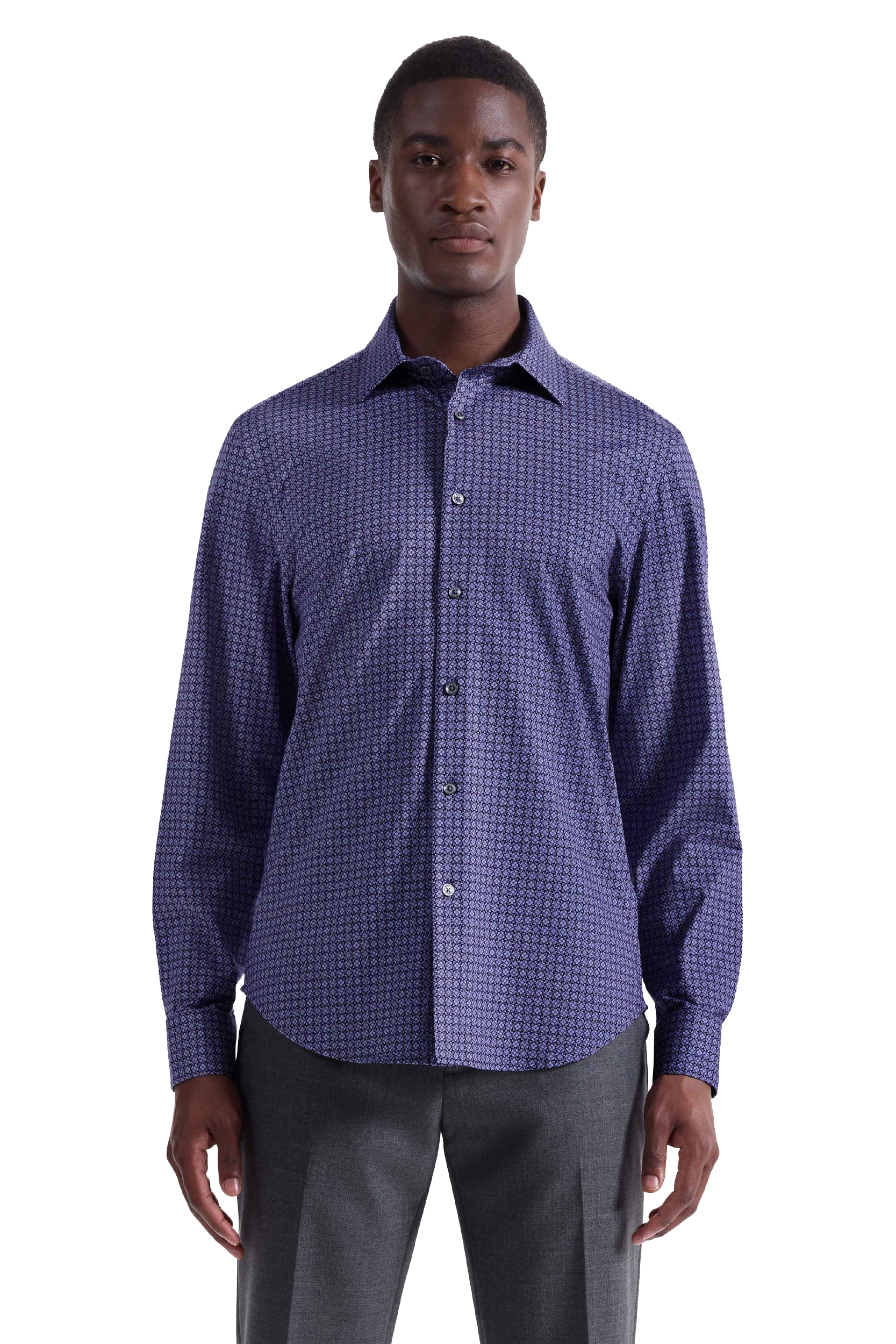 OOOHCOTTON JAMES LS SHIRT - Long Sleeved Shirts - Novaman