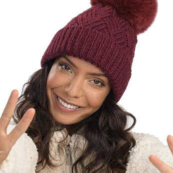 FREEDOM FAUX FUR BEANIE - Sassanova