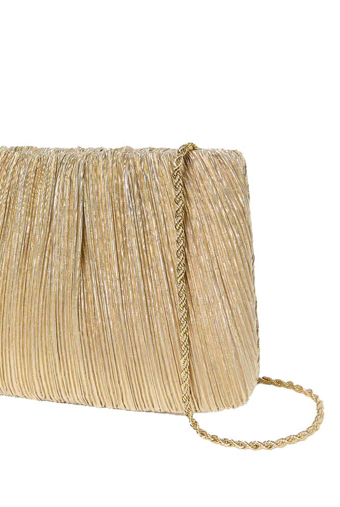 BRIT PLEATED POUCH - Sassanova