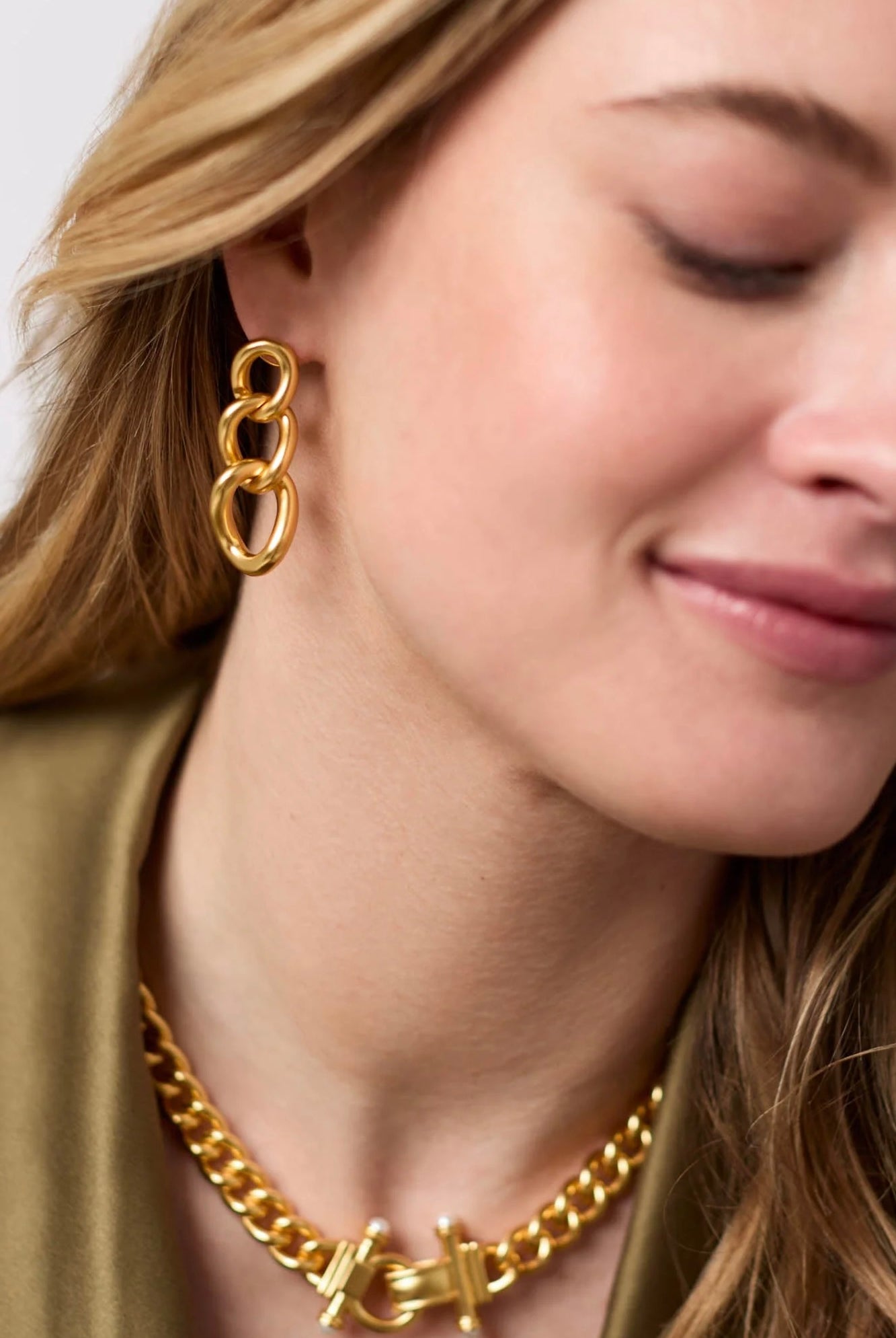 DOLCE LINK EARRING- GLD
sassanova