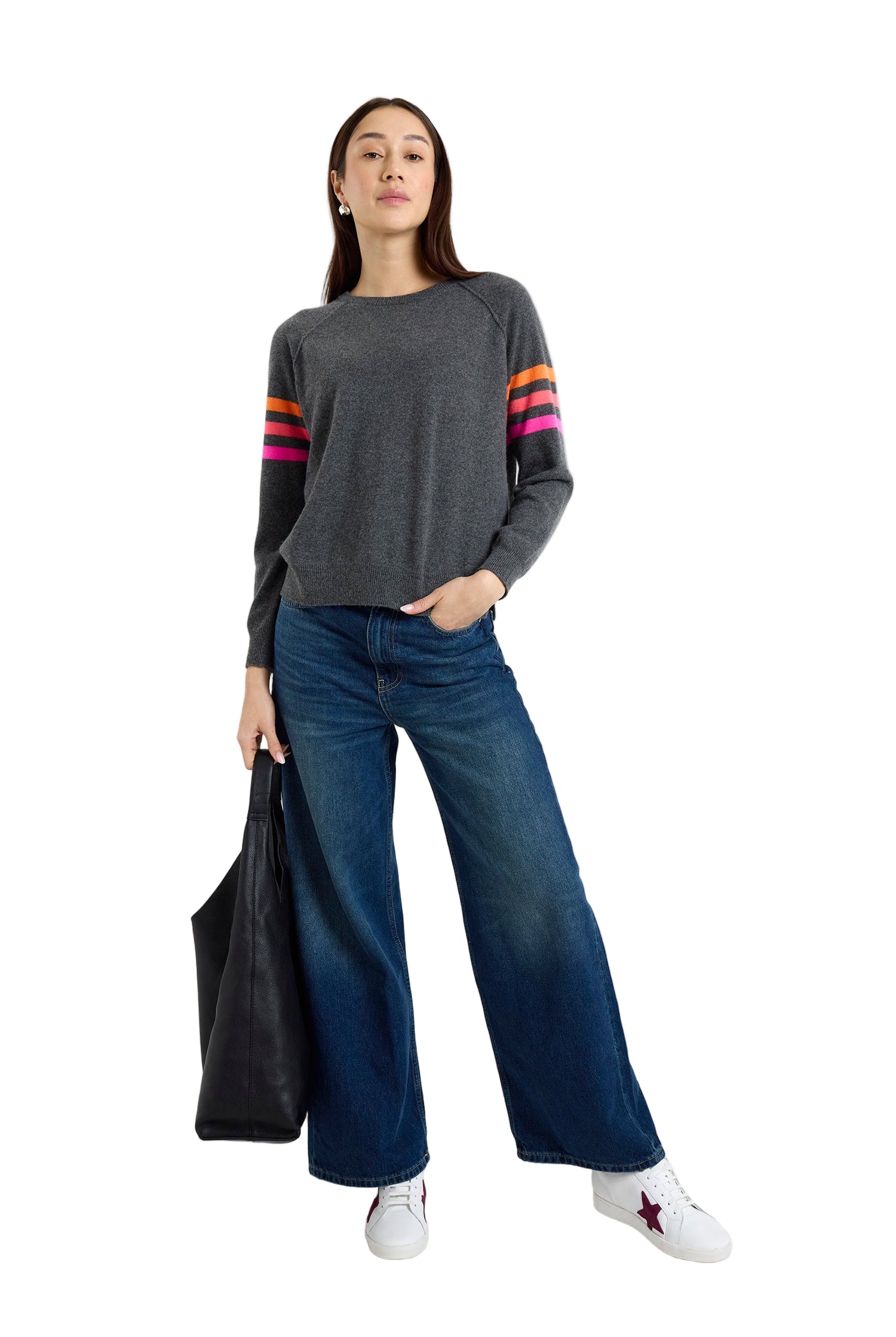 ANNIE STRIPE CREW-Sassanova