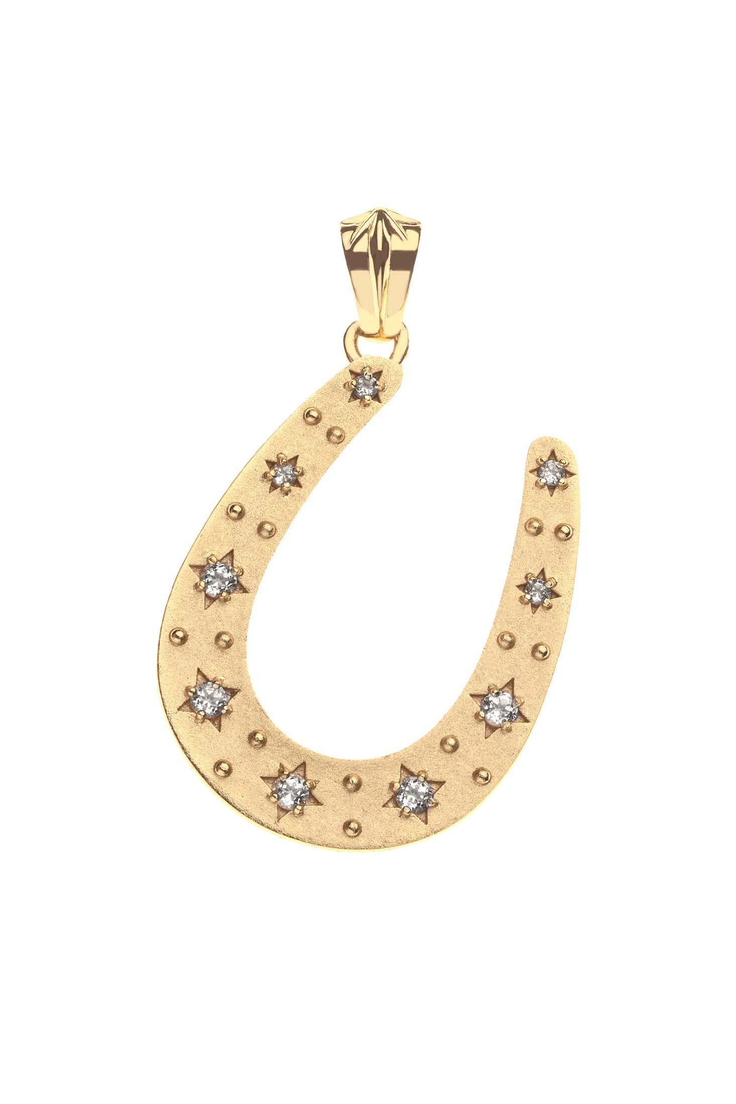 LUCKY STARRY HORSESHOE- MINI TWIST CHAIN - sassanova