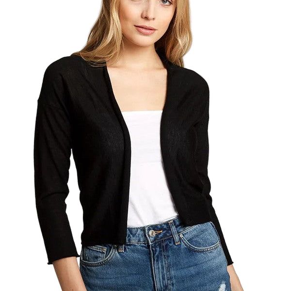EASY CROP CARDIGAN-sassanova