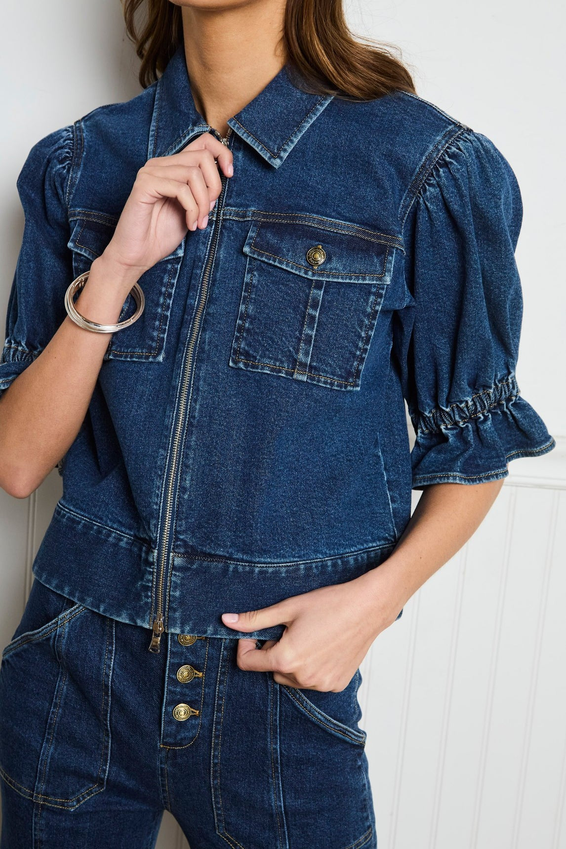 DENIM HOLLY JACKET
sassanova