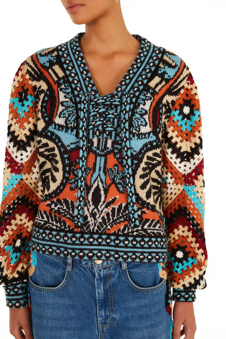 BALAMANA KNIT SWEATER - sassanova