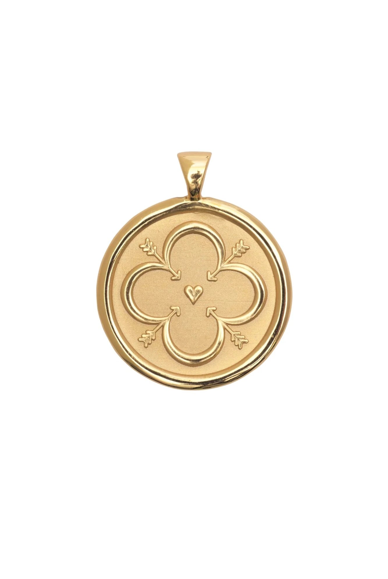 LOVE SMALL PENDANT NECKLACE- SATELLITE CHAIN - Necklaces - Sassanova