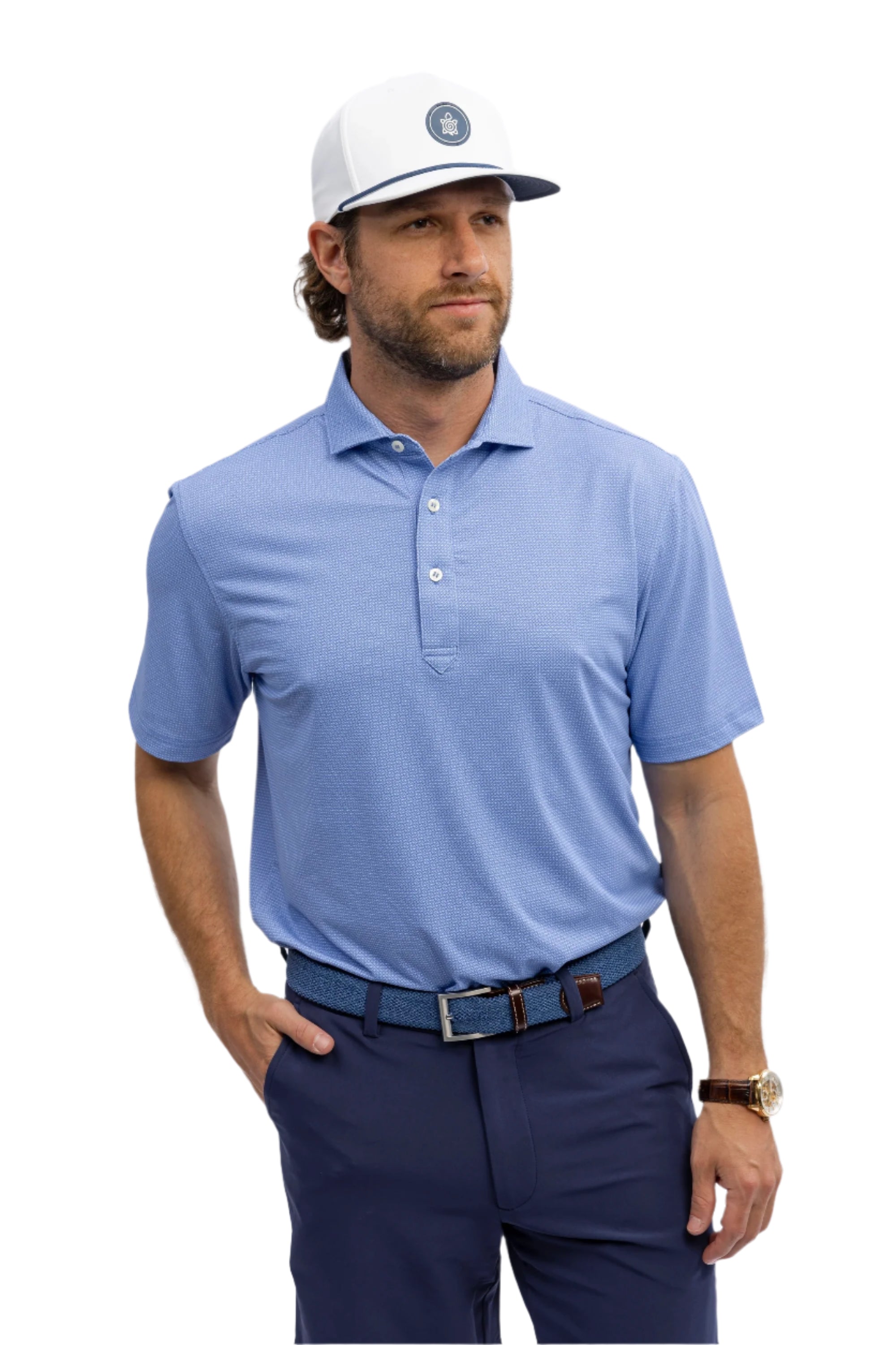 CHRIS SHORT SLEEVE PERFORMANCE POLO - Polos - Novaman