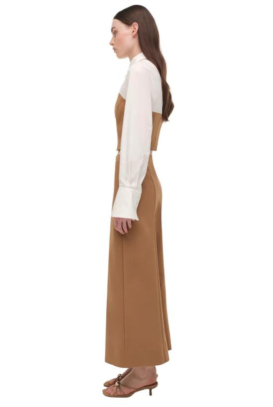 KALLIN CROPPED WIDE LEG PANT - Pants - SASSANOVA