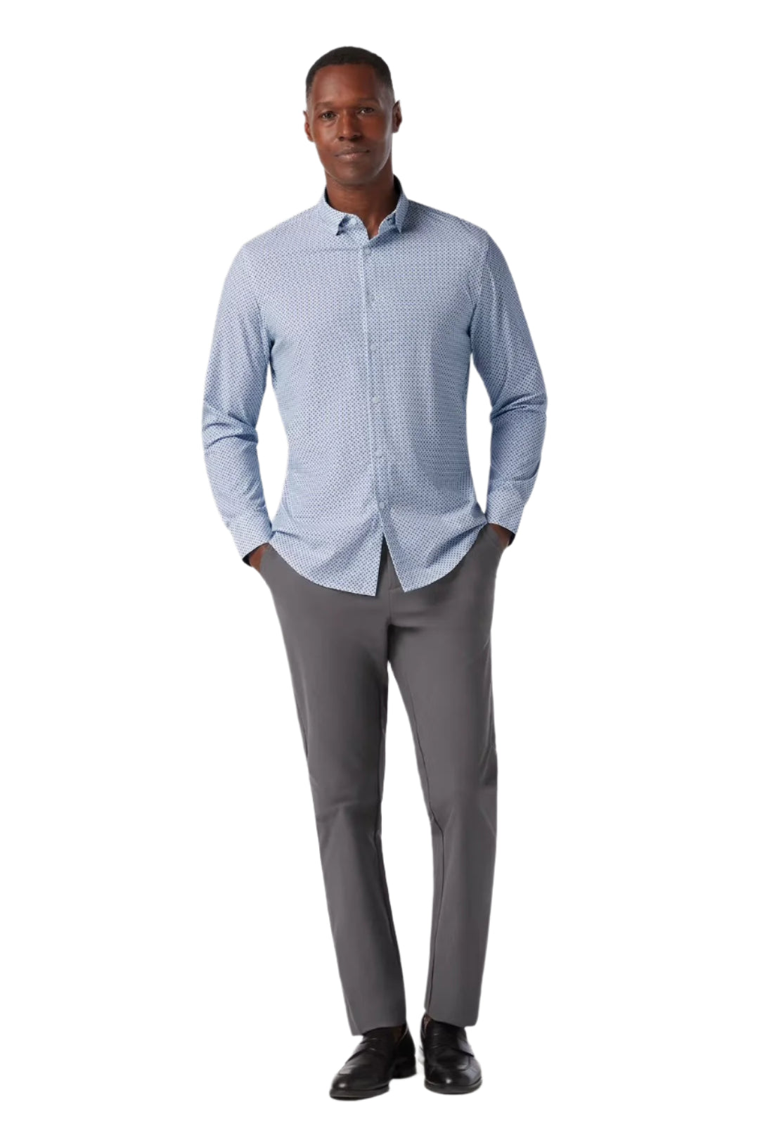 LEEWARD NO TUCK LS SHIRT - Woven Sport Shirts - Novaman