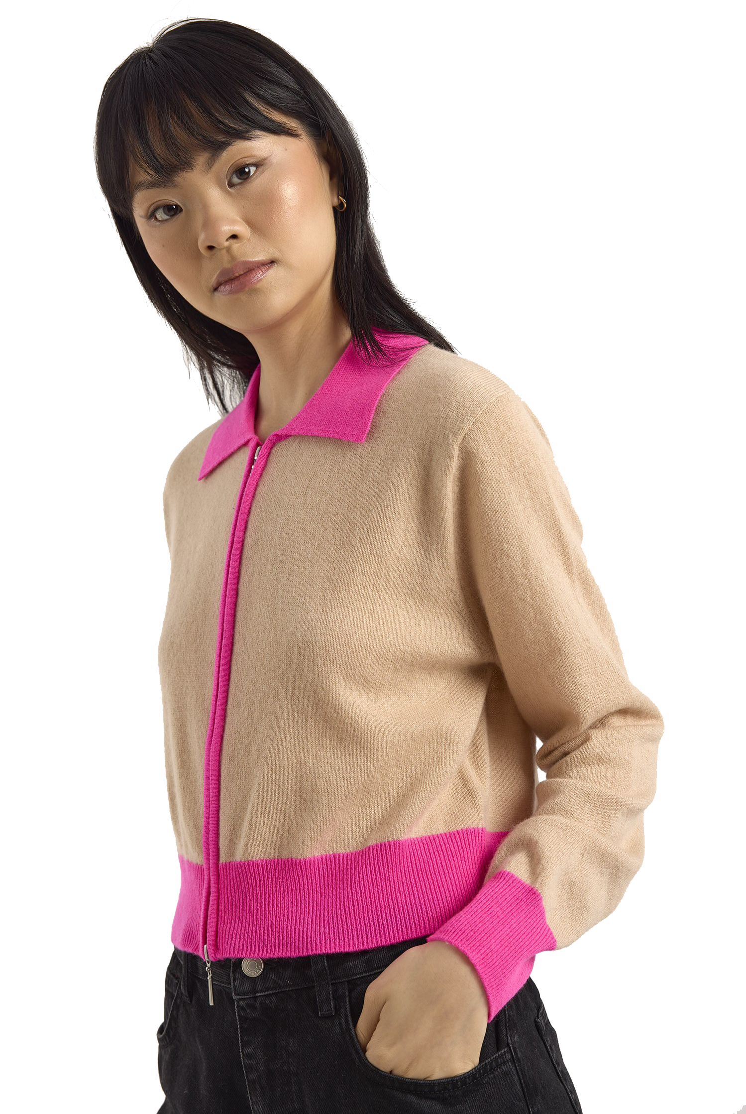 KATY COLOUR POP JACKET - Sweaters - Sassanova