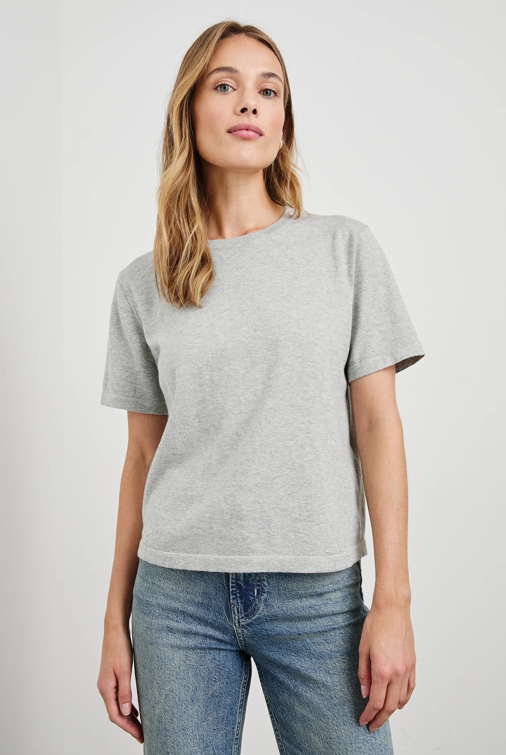 COTTON CASHMERE SS TEE - sassanova