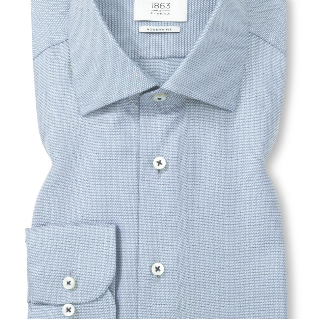 STRUCTURED TWILL W/KENT COLLAR - novaman