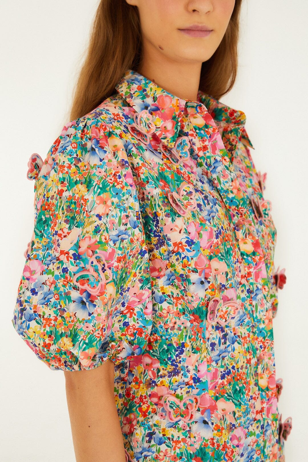 BUTTERFLIES BLOUSE - Blouses - Sassanova