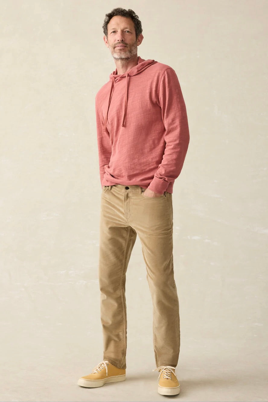 STRETCH TERRY CORDUROY 5POCKET PANT-novaman