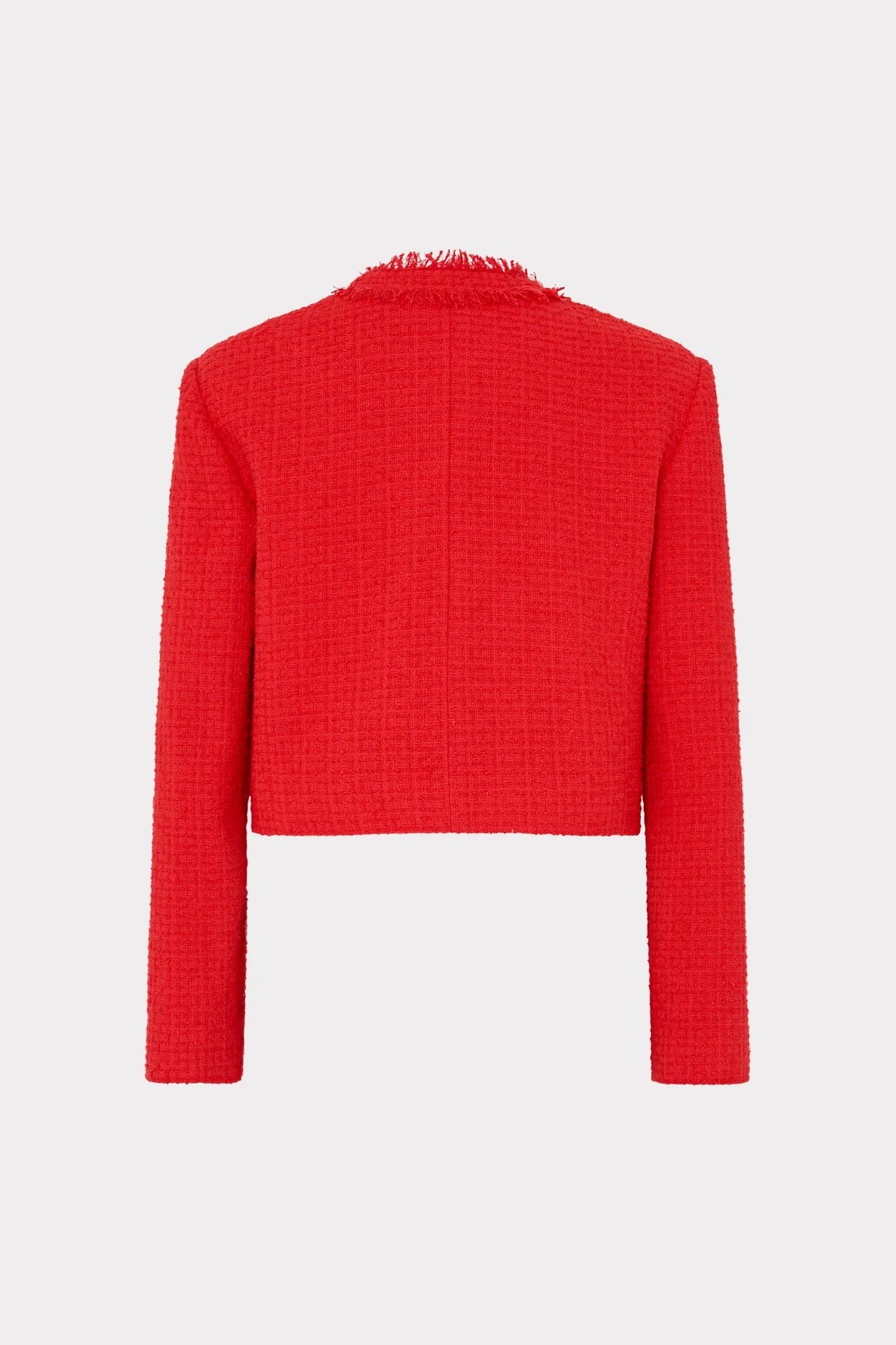 SERENA BOUCLE V NECK JACKET - Jackets - Sassanova