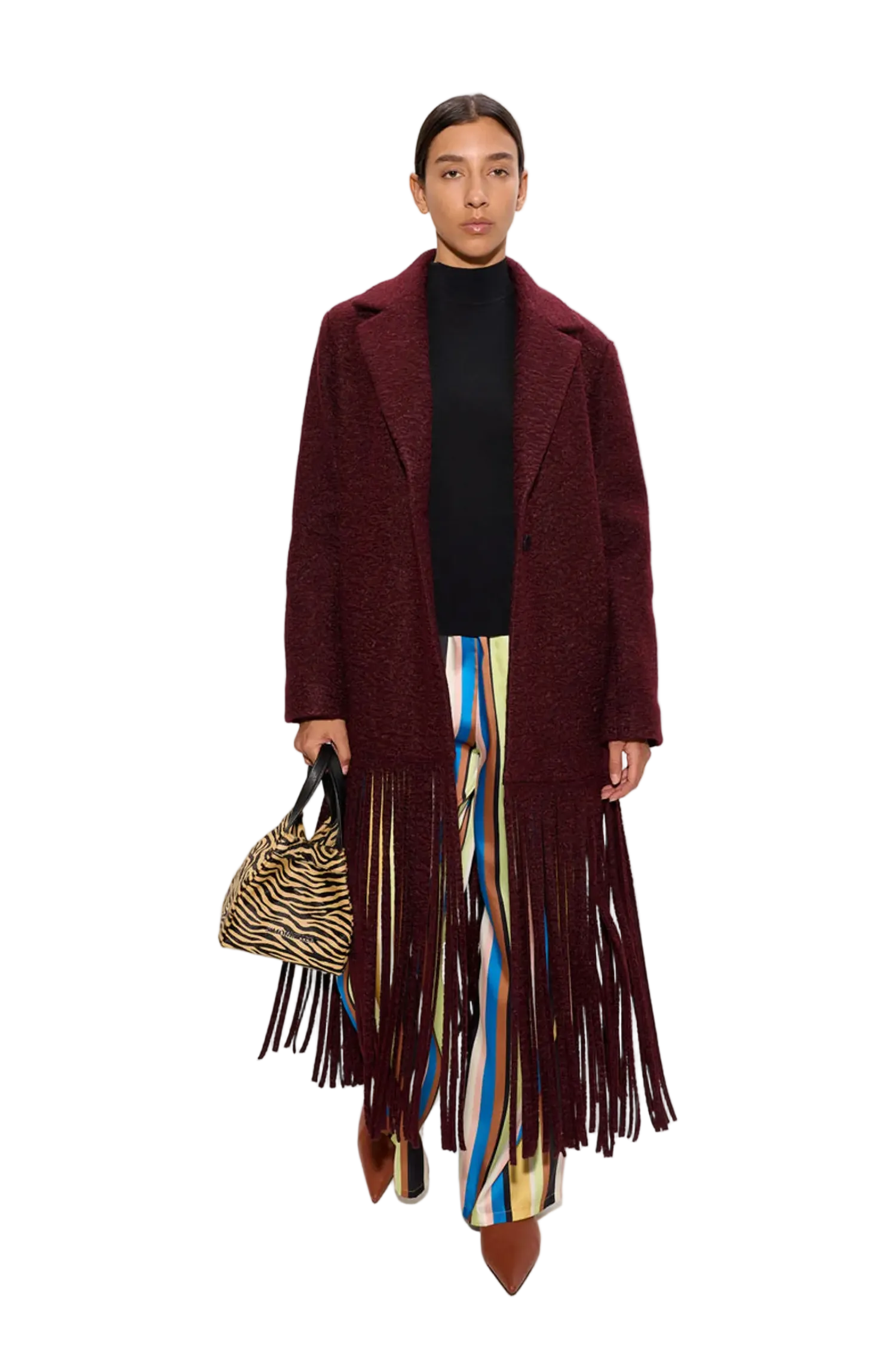 VERO FRINGE COAT Sassanova