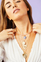 LOVE SM PENDANT NECKLACE- SATELLITE CHAIN
sassanova