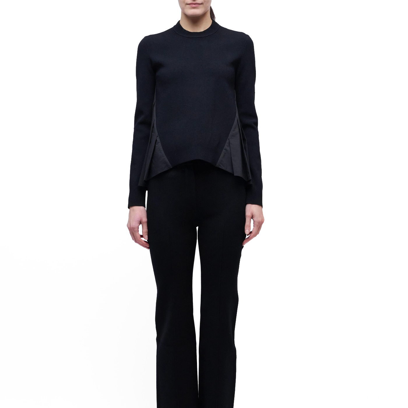 ELANORE L/S PLEATED TOP - sassanova