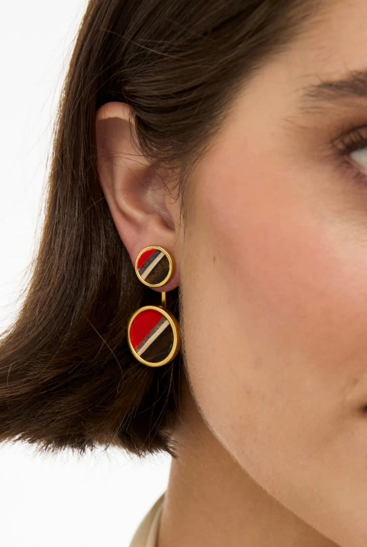 HAZEL BEZEL EARRINGS
sassanova