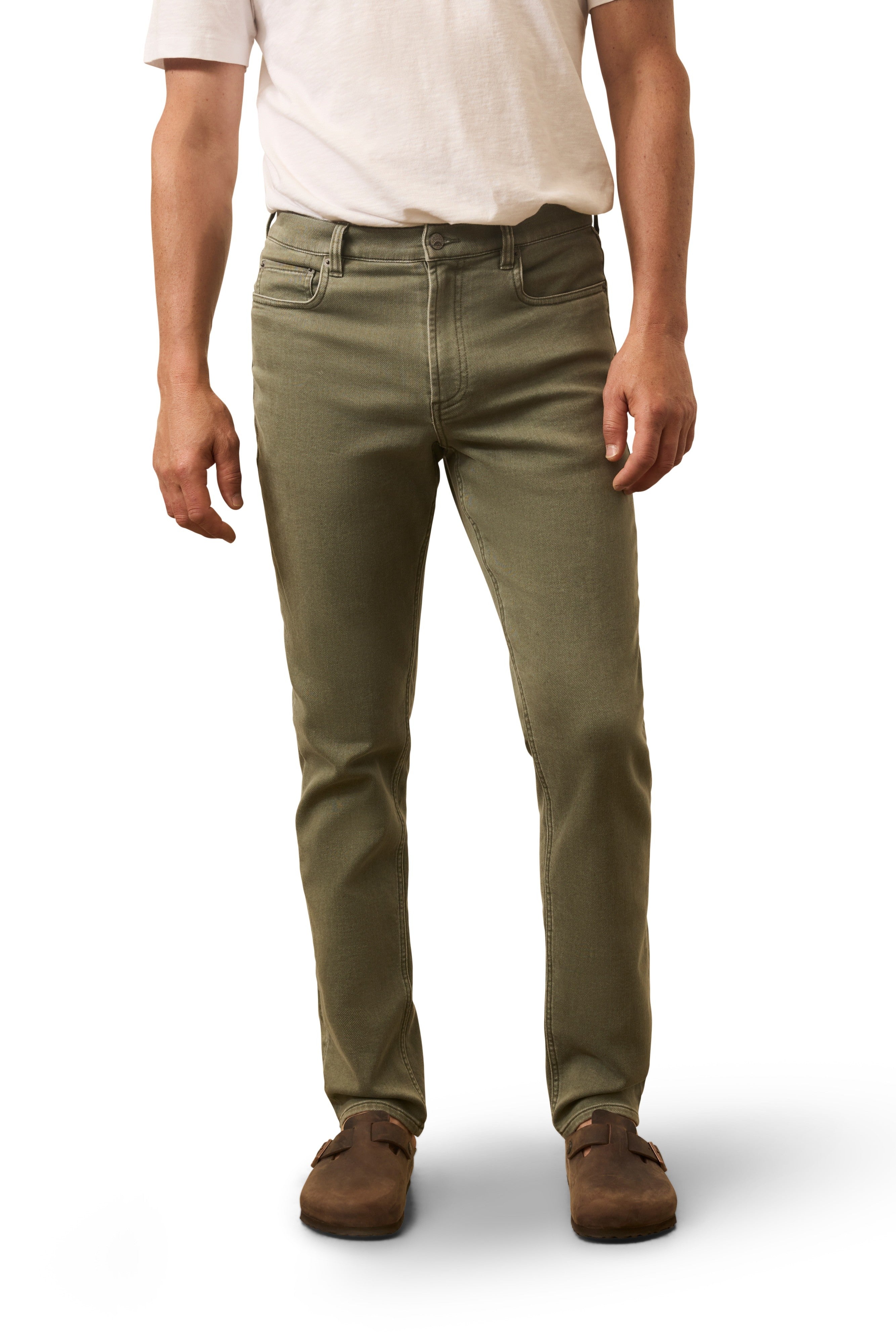 stretch terry  5 pocket pant-novaman