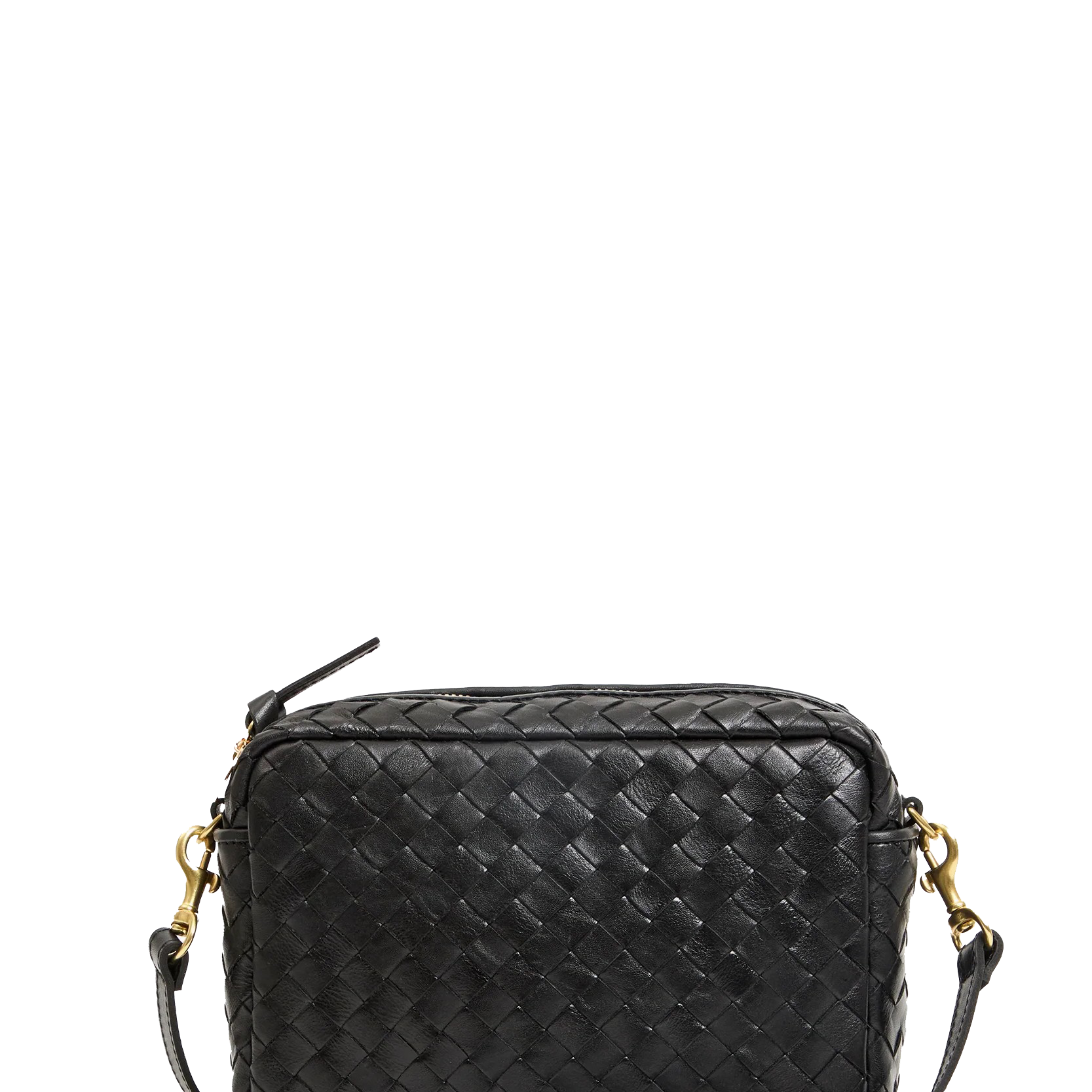 MIDI SAC WOVEN DIAGONAL - Handbags - Sassanova
