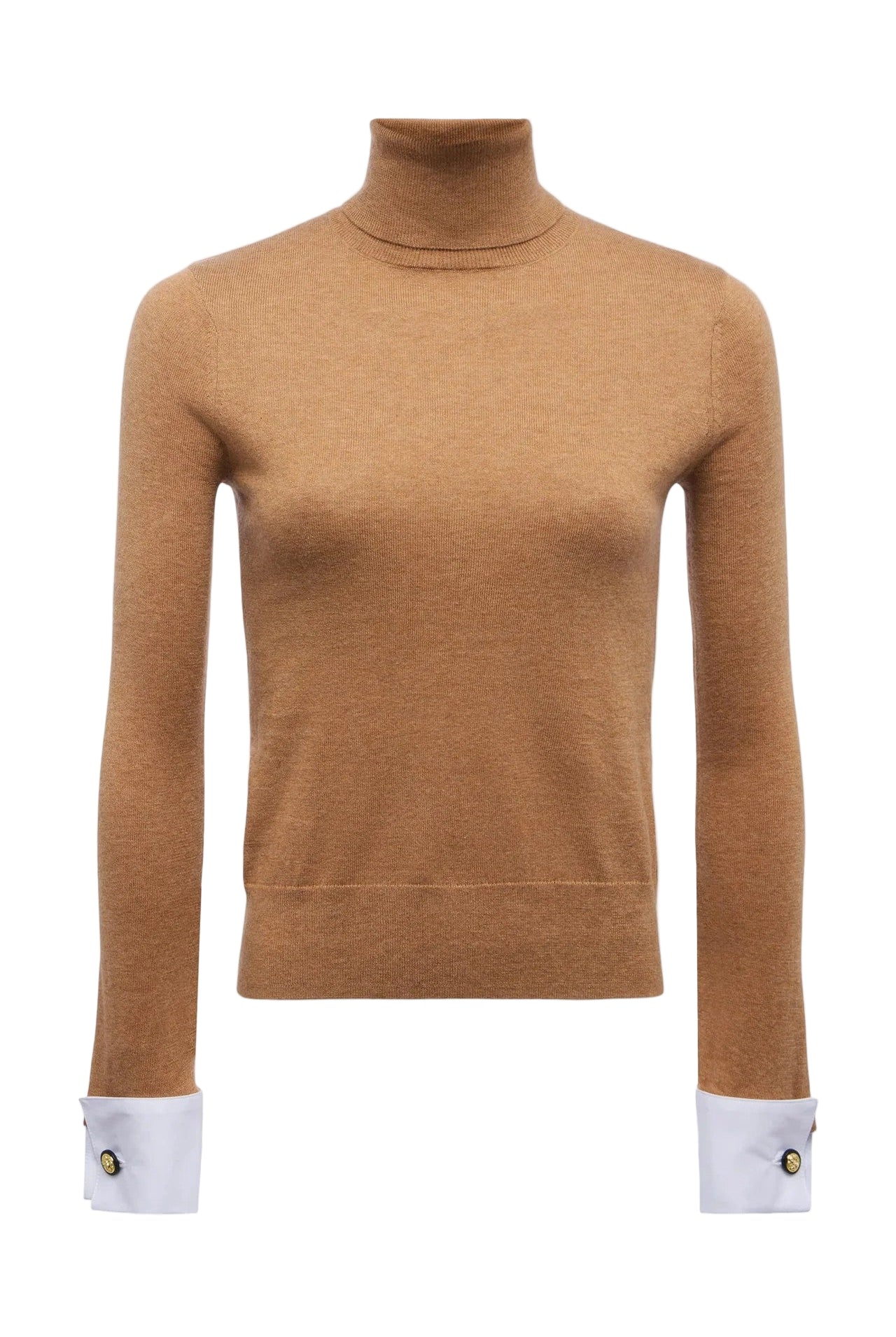 FLORA POPLIN CUFF SWEATER-sassanova